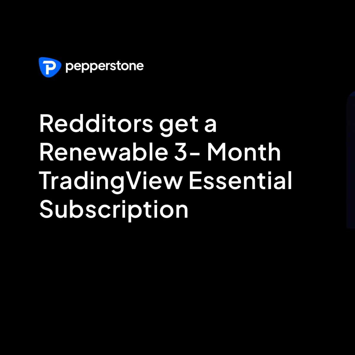 Pepperstone 3 month offer