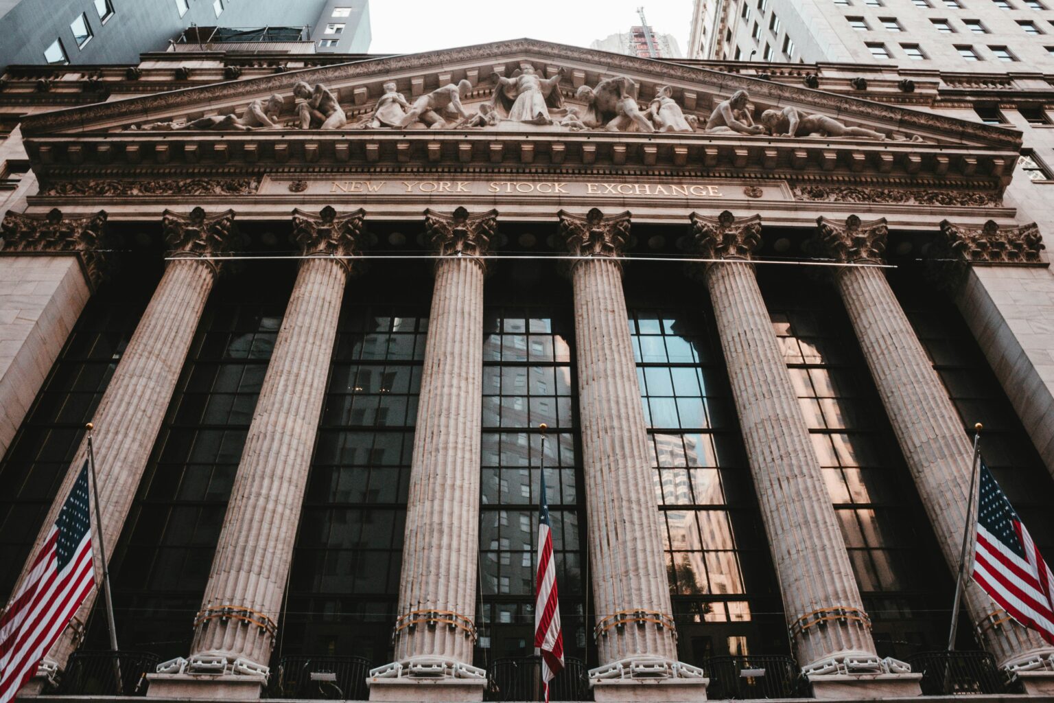 photo of Wall Street stock building